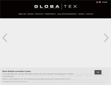 Tablet Screenshot of globa-tex.de